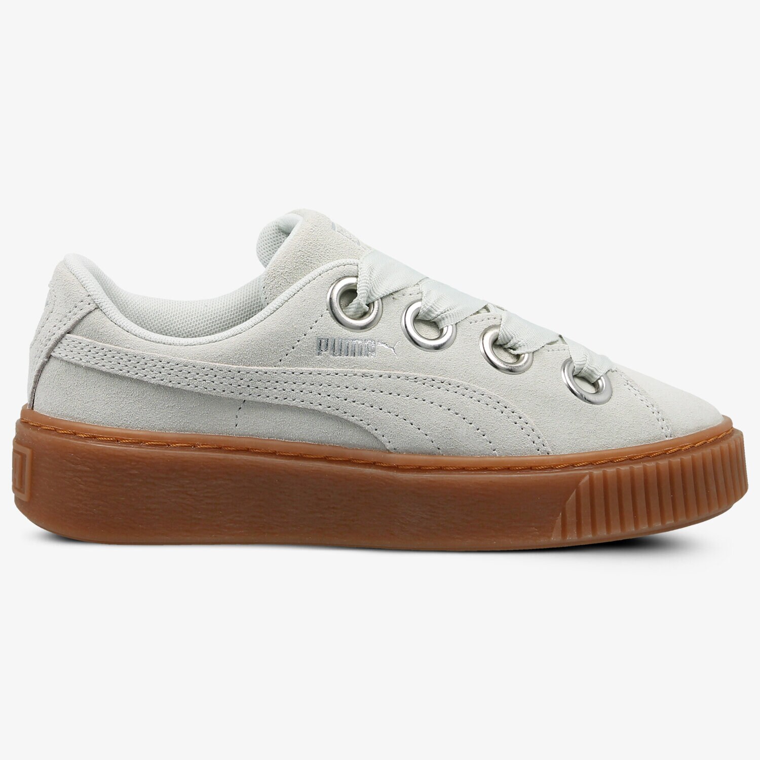 Damen Sneaker PUMA PLATFORM V2 SUEDE 36646102 Beige