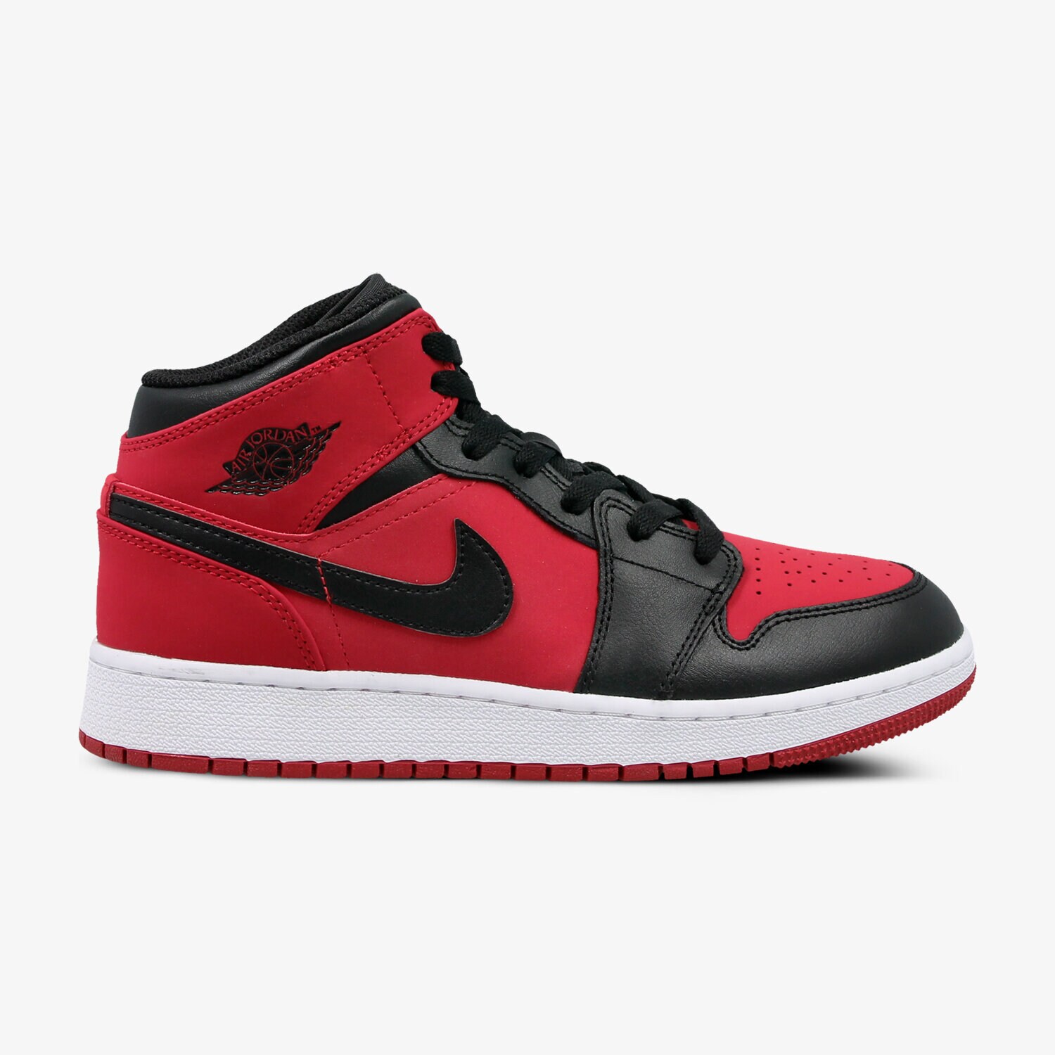 Kinder Sneaker AIR JORDAN 1 MID BG 554725-610 Rot