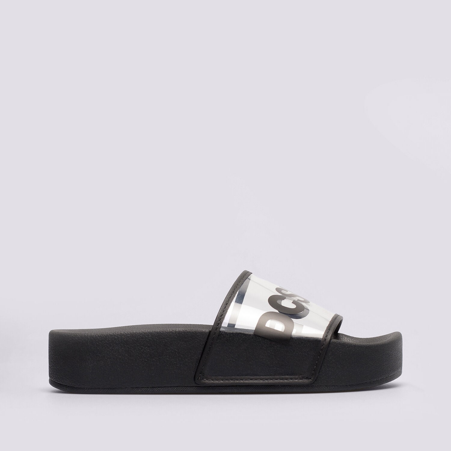 Damen DC SLIDE PLTFRM ADJL100044-BB2 Schwarz