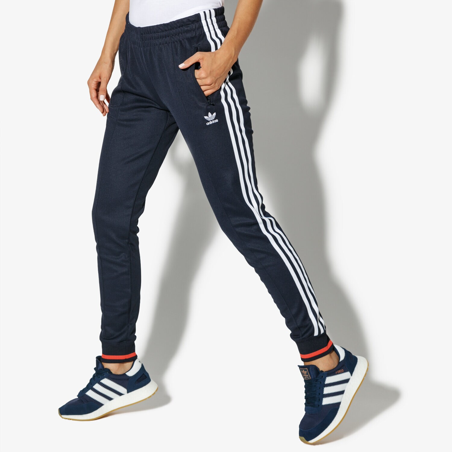 Damen Hosen ADIDAS HOSE AI SST PANT MONTHLY PACKS DH2978 Dunkelblau