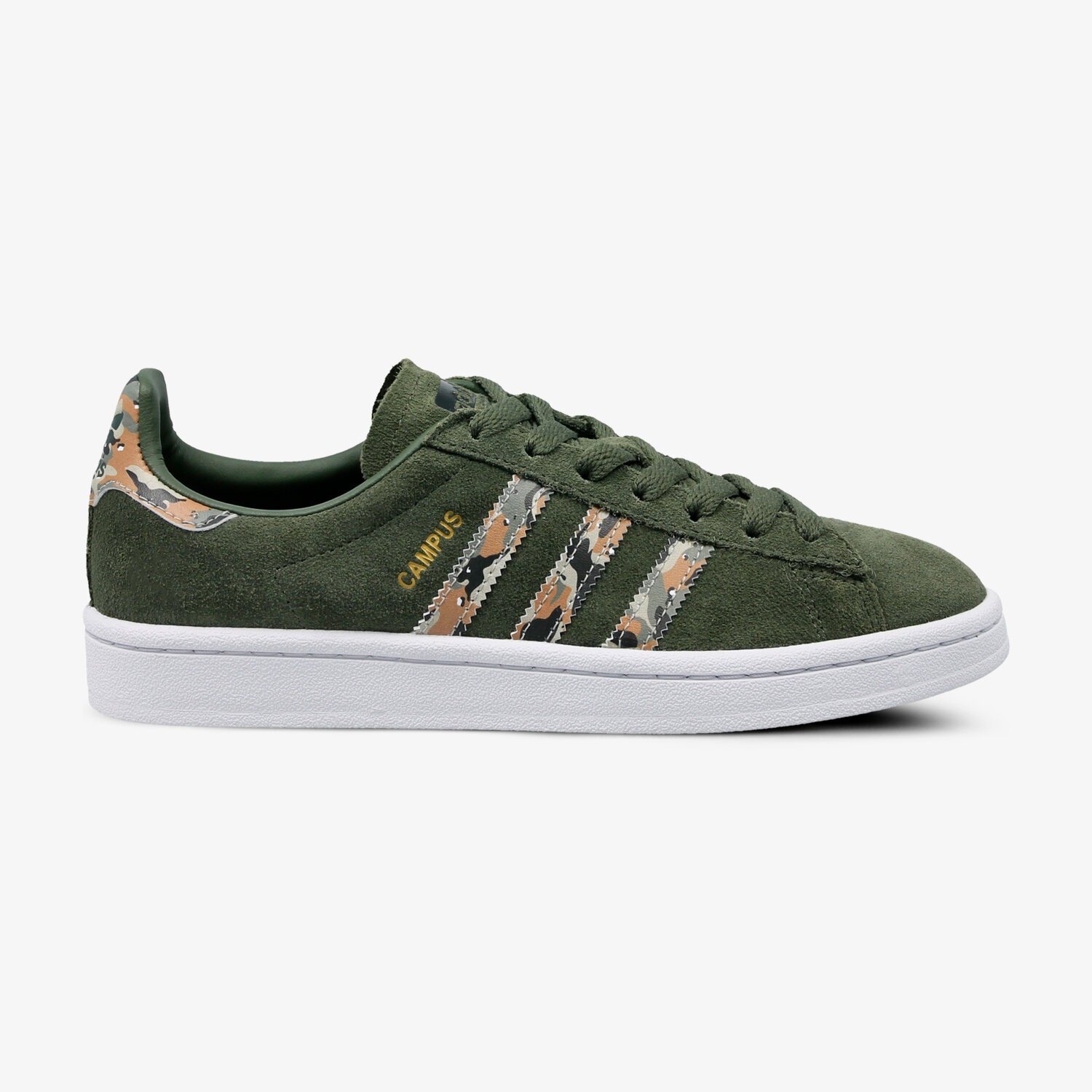 Kinder Sneaker ADIDAS CAMPUS J AQ1217 Grün