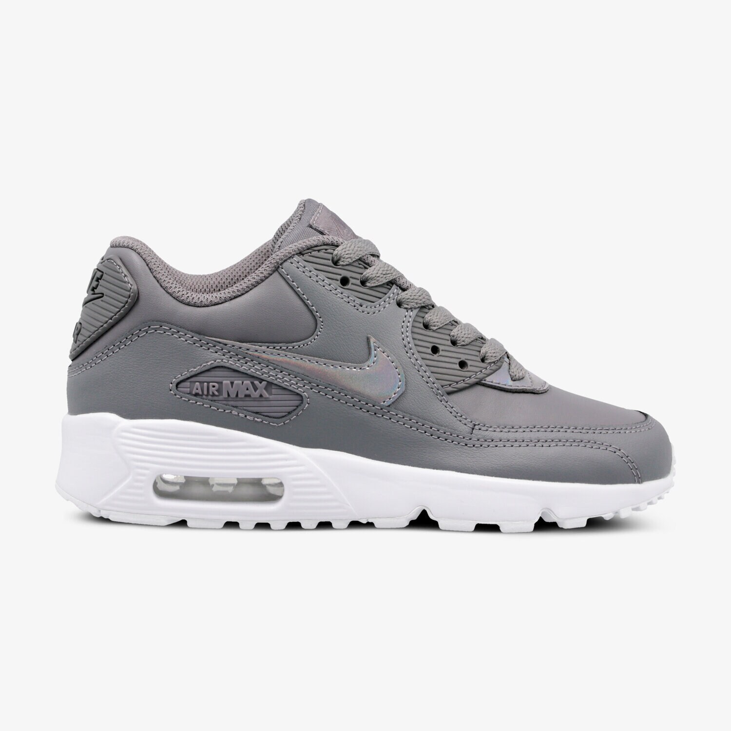 Kinder Sneaker NIKE AIR MAX 90 LEATHER (GS) 833376-012 Grau