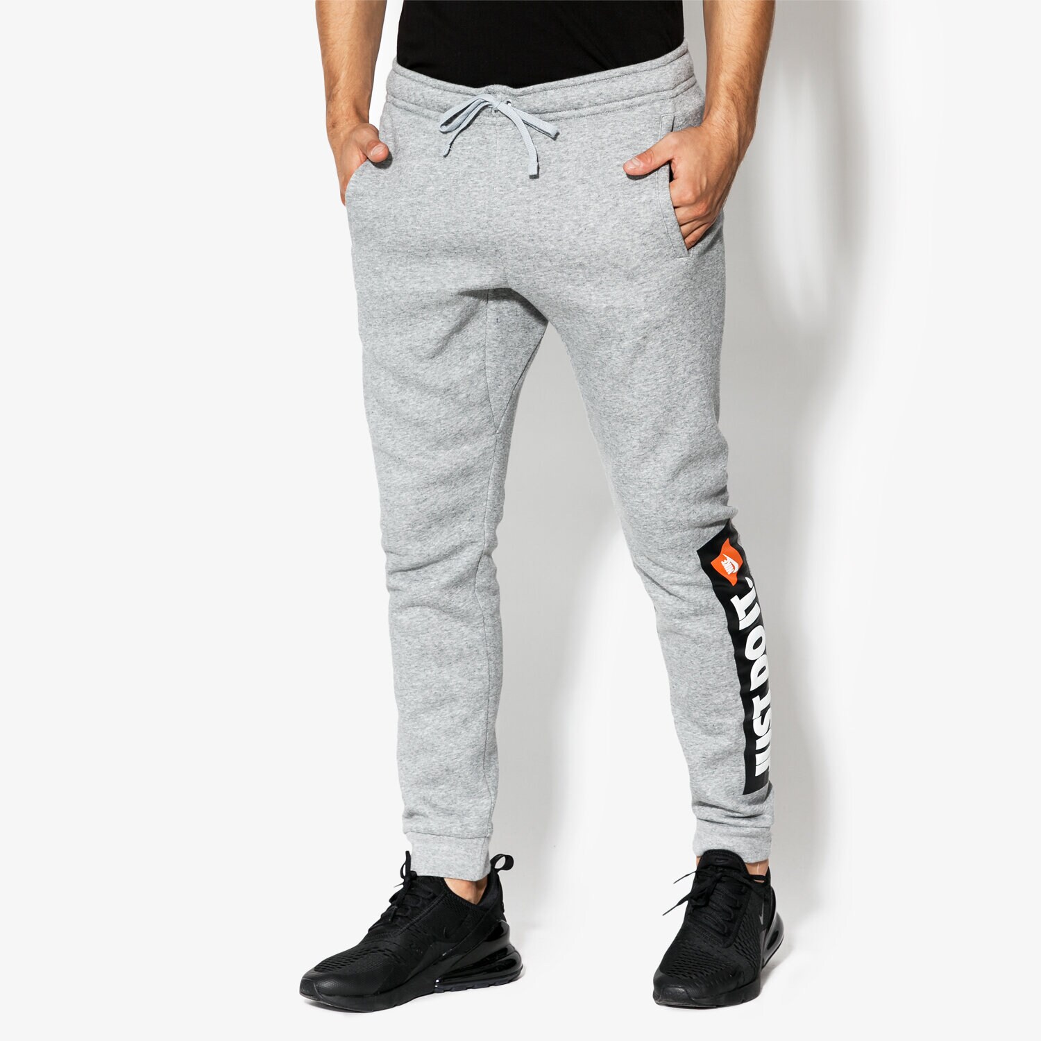 Herren Hosen NIKE HOSE M NSW JGGR FLC HBR 928725-063 Grau