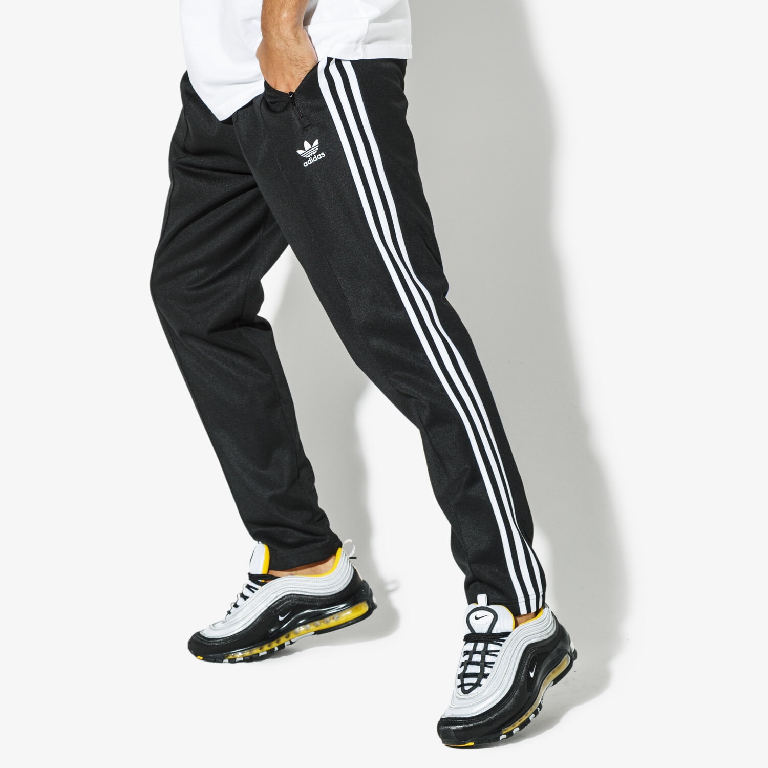 Herren Hosen ADIDAS HOSE BECKENBAUER TP ADICOLOR CW1269 Schwarz