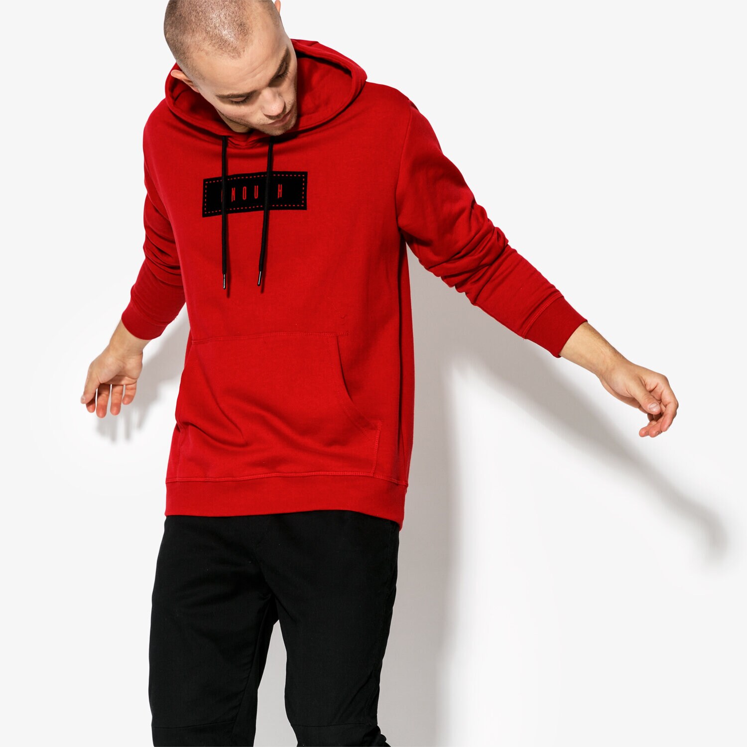 Herren CONFRONT SWEATSHIRT BLASE CF38BLM32001 Rot