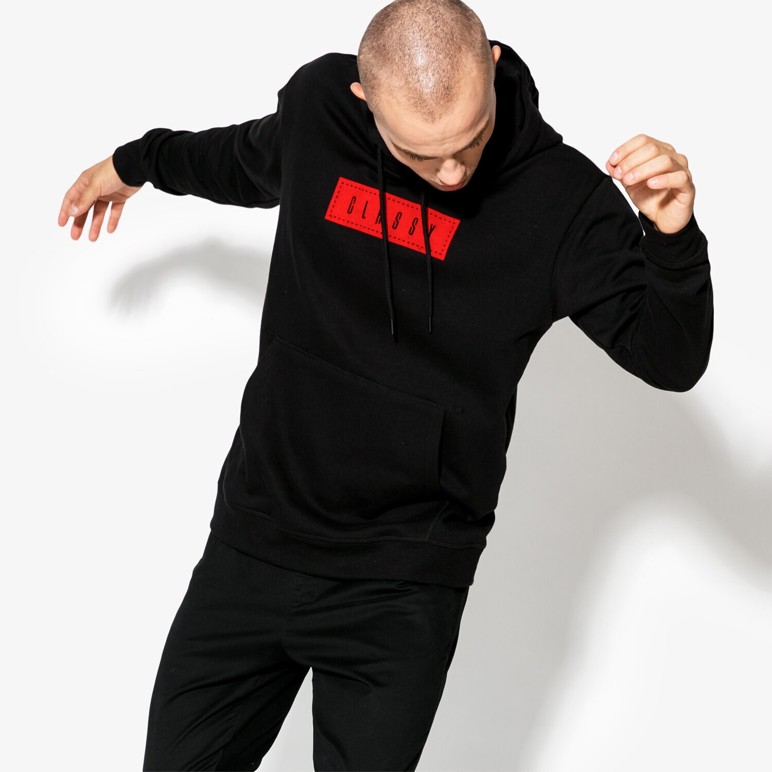 Herren CONFRONT SWEATSHIRT BLASE CF38BLM32002 Schwarz