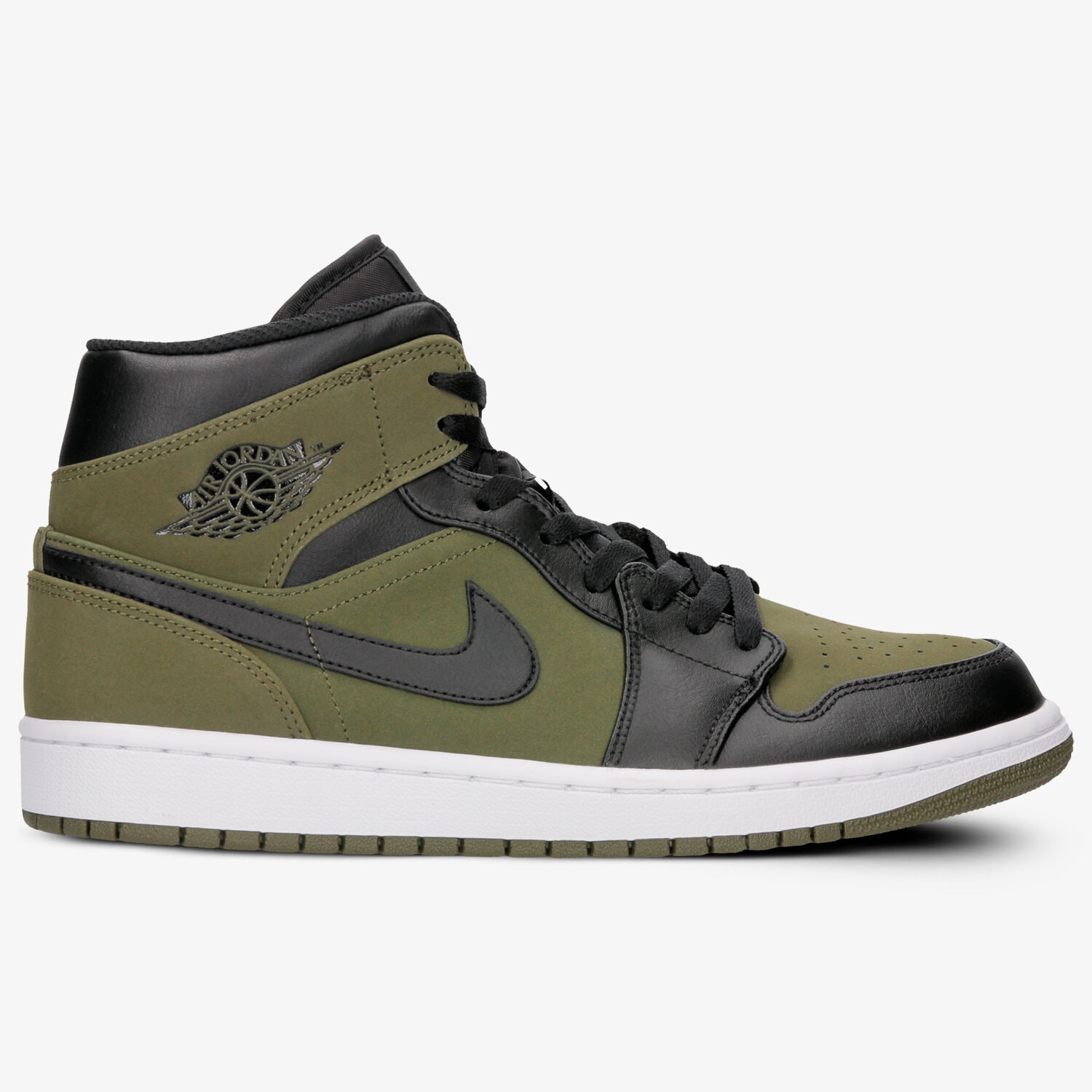 Herren Sneaker AIR JORDAN 1 MID 554724301 Grün