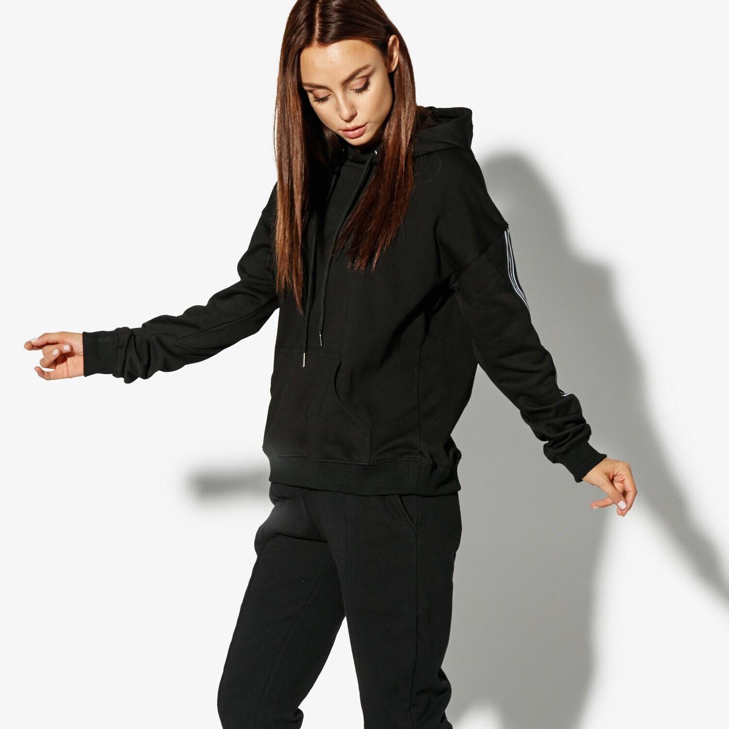 Damen CONFRONT SWEATSHIRT LAZULI CF38BLD31001 Schwarz