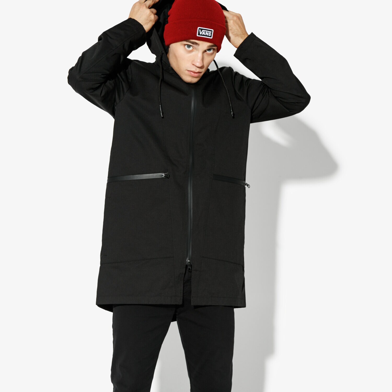 Herren Winterjacke CONFRONT JACKE CITY CF38KUM49001 Schwarz