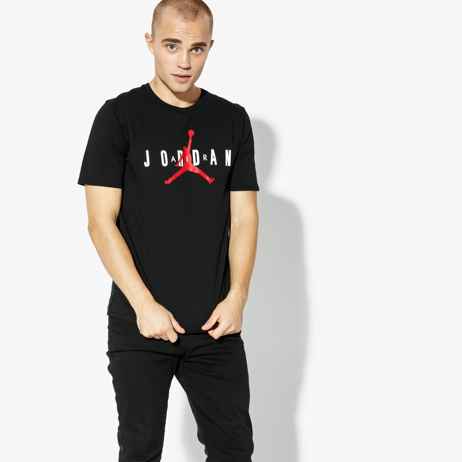 Herren T-Shirt JORDAN T-SHIRT SS M JSW TEE BRAND 5 AA1907-010 Schwarz