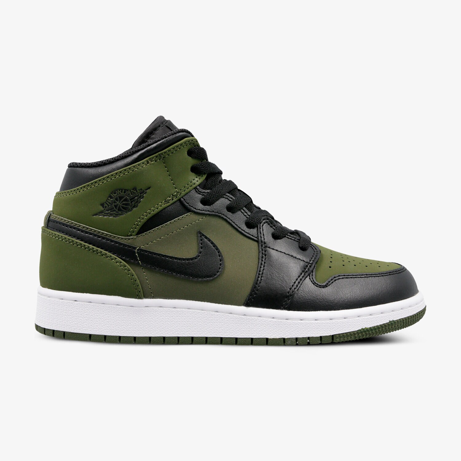 Kinder Sneaker AIR JORDAN 1 MID BG 554725-301 Grün