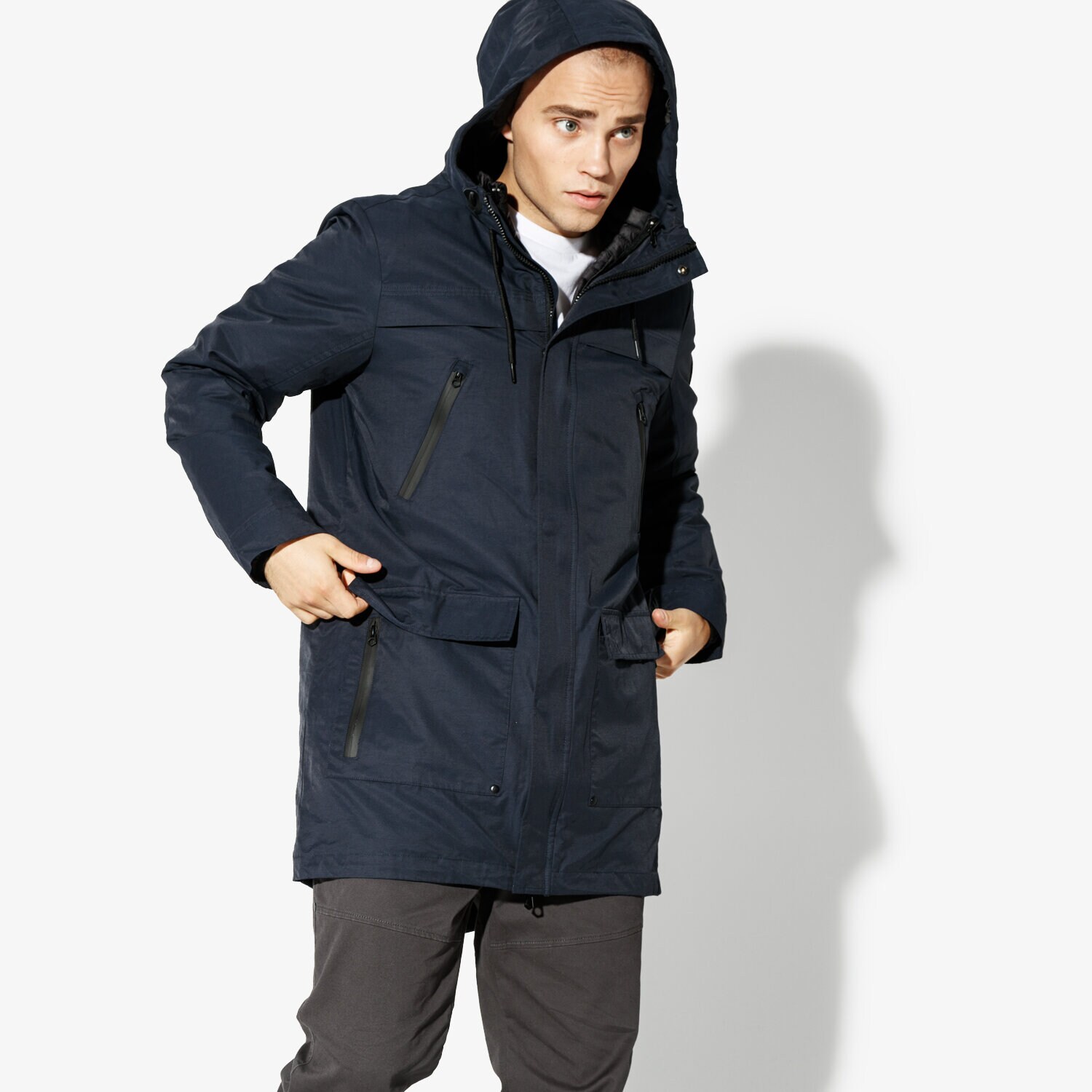 Herren Winterjacke CONFRONT JACKE SPINEL CF38KUM29001 Dunkelblau