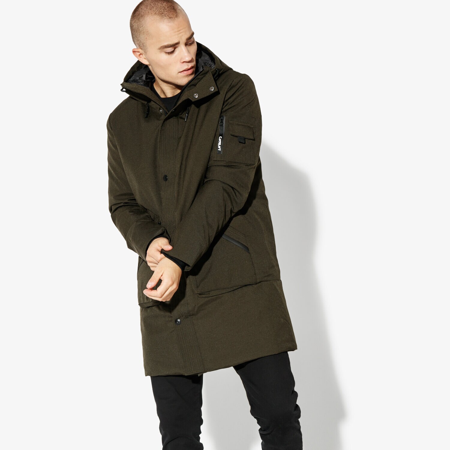 Herren Winterjacke CONFRONT JACKE TALC CF38KUM47001 Khaki