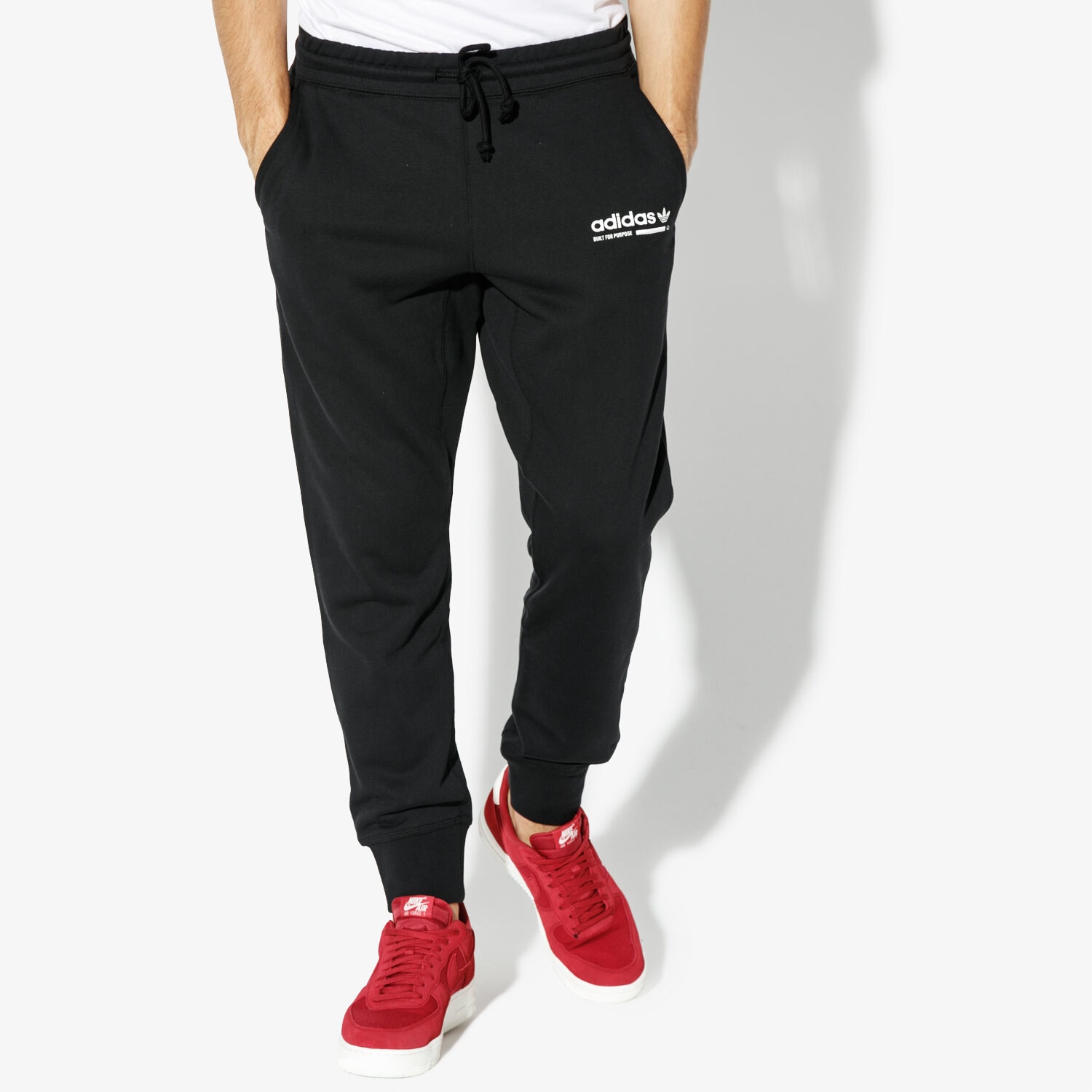 Herren Hosen ADIDAS HOSE KAVAL SWEATPANT ORIGINALS CORE DH4936 Schwarz