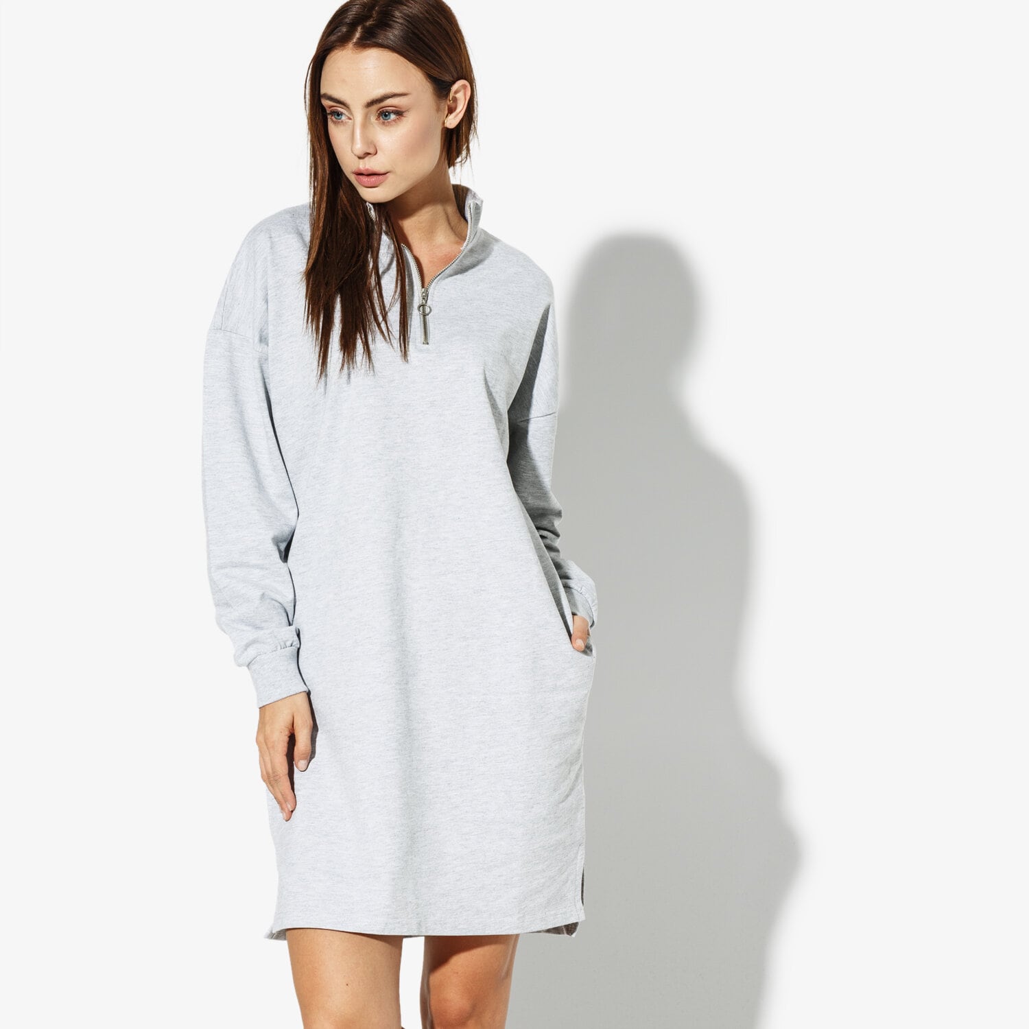 Damen Kleid CONFRONT KLEID TOLLY CF38SUD06001 Grau