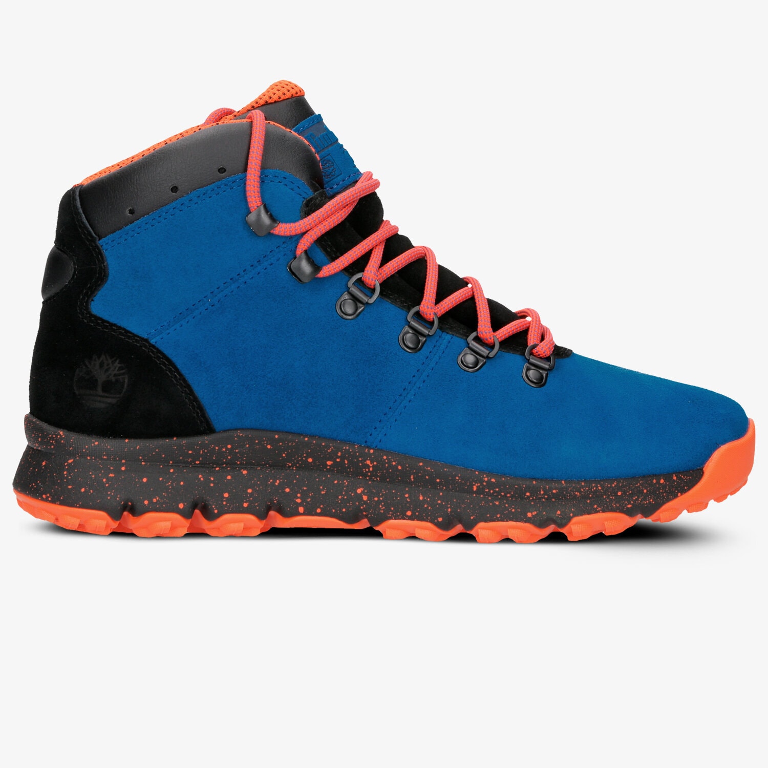 Herren Outdoor Schuhe TIMBERLAND WORLD HIKER MID cA1RFR Blau