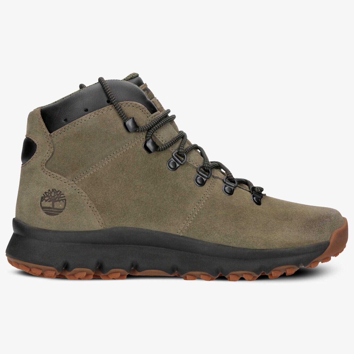 Herren Outdoor Schuhe TIMBERLAND WORLD HIKER MID cA1RJW Grün