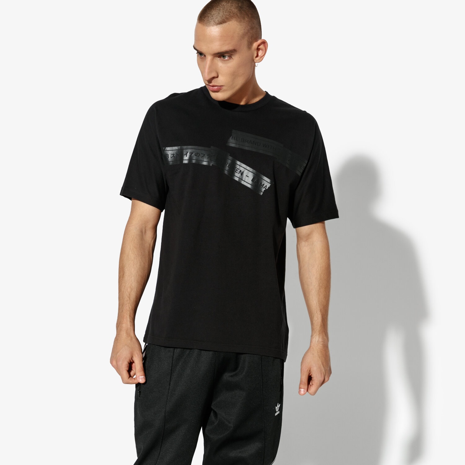 Herren T-Shirt ADIDAS T-SHIRT SS NMD DH2236 Schwarz