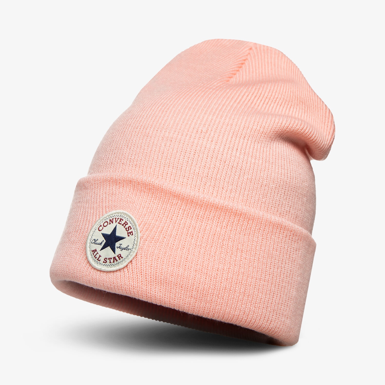 Kinder Mütze CONVERSE MÜTZE WINTER TALL CUFF WATCHCAP KNIT 609713 Rosa