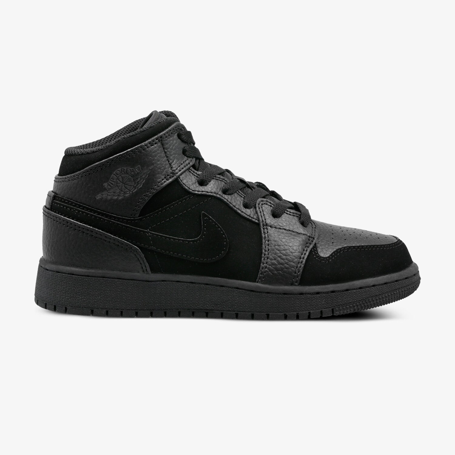 Kinder Sneaker AIR JORDAN 1 MID (GS) 554725-064 Schwarz