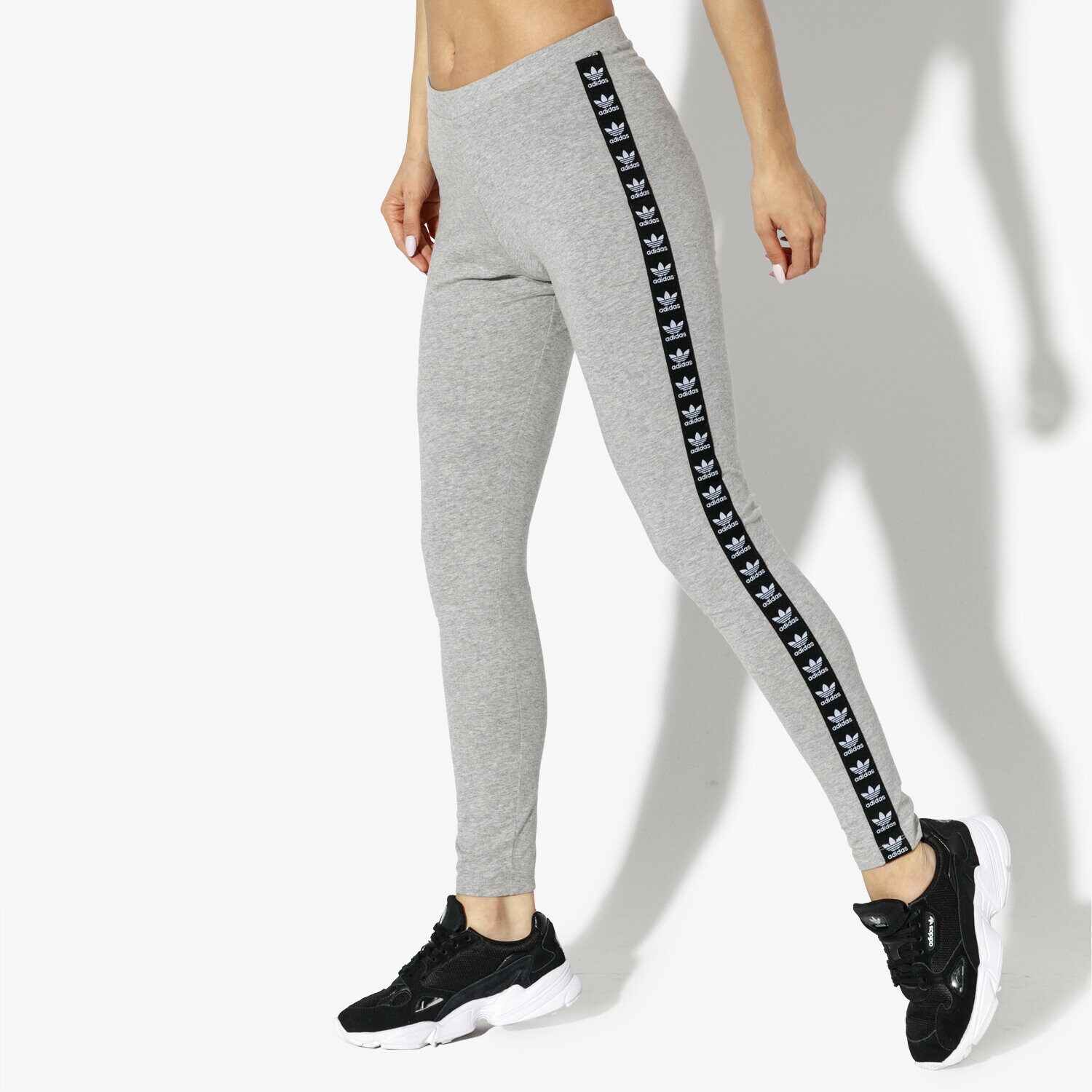 Damen Hosen ADIDAS LEGGINGS TRF DN8407 Grau
