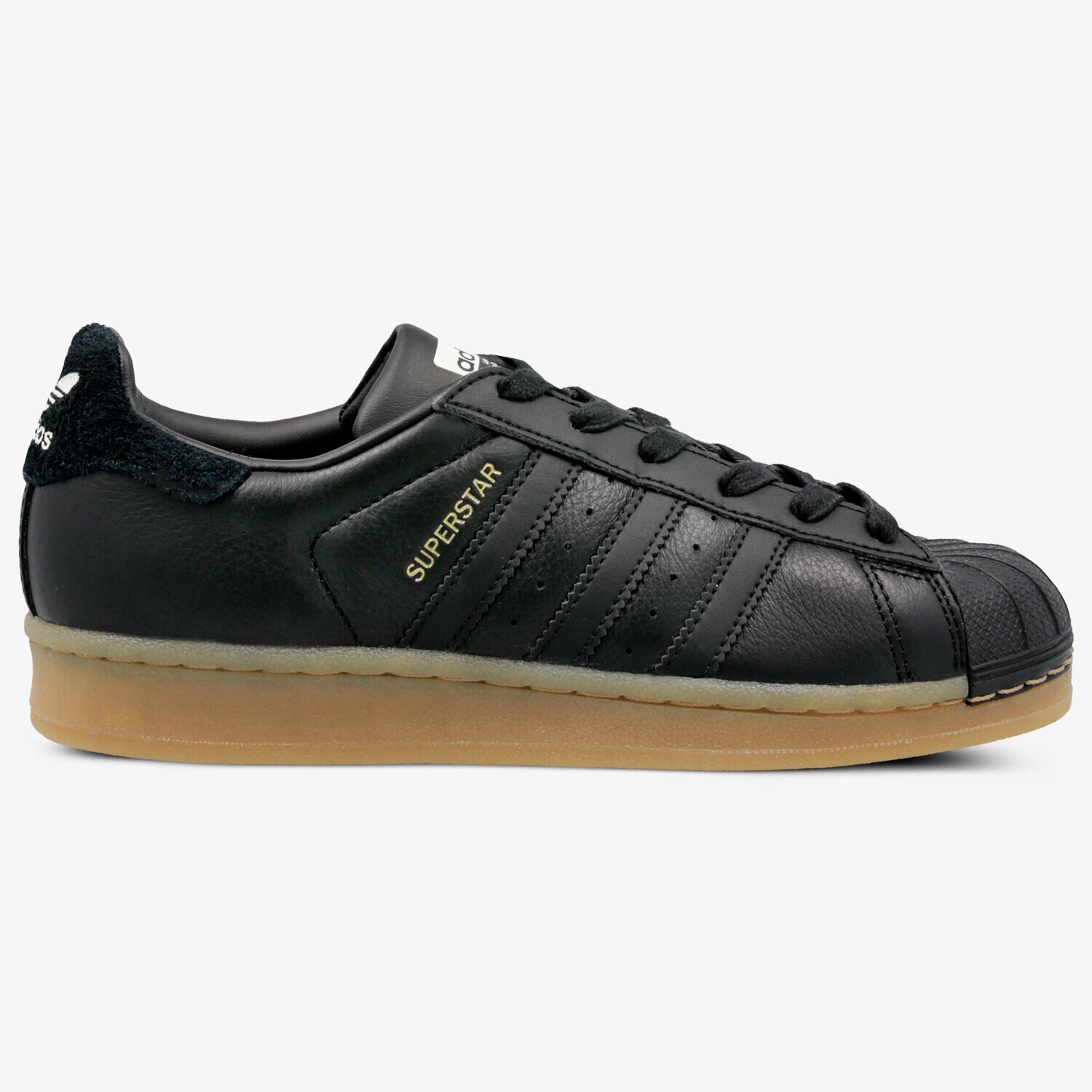 Damen Sneaker ADIDAS SUPERSTAR W  B37148 Schwarz