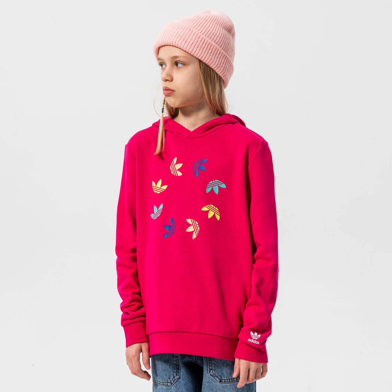 Kinder ADIDAS HOODIE HOODIE GIRL HE4780 Rosa