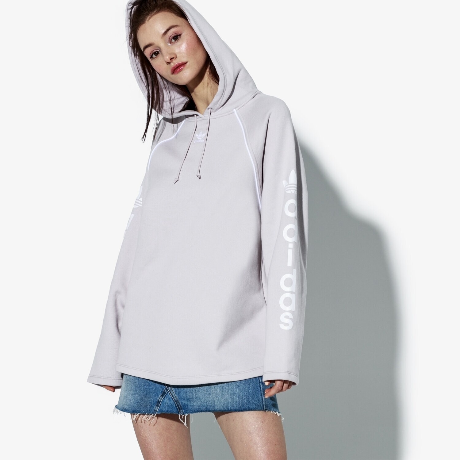 Damen ADIDAS SWEATSHIRT HOODIE MONTHLY PACKS DH4709 Violet
