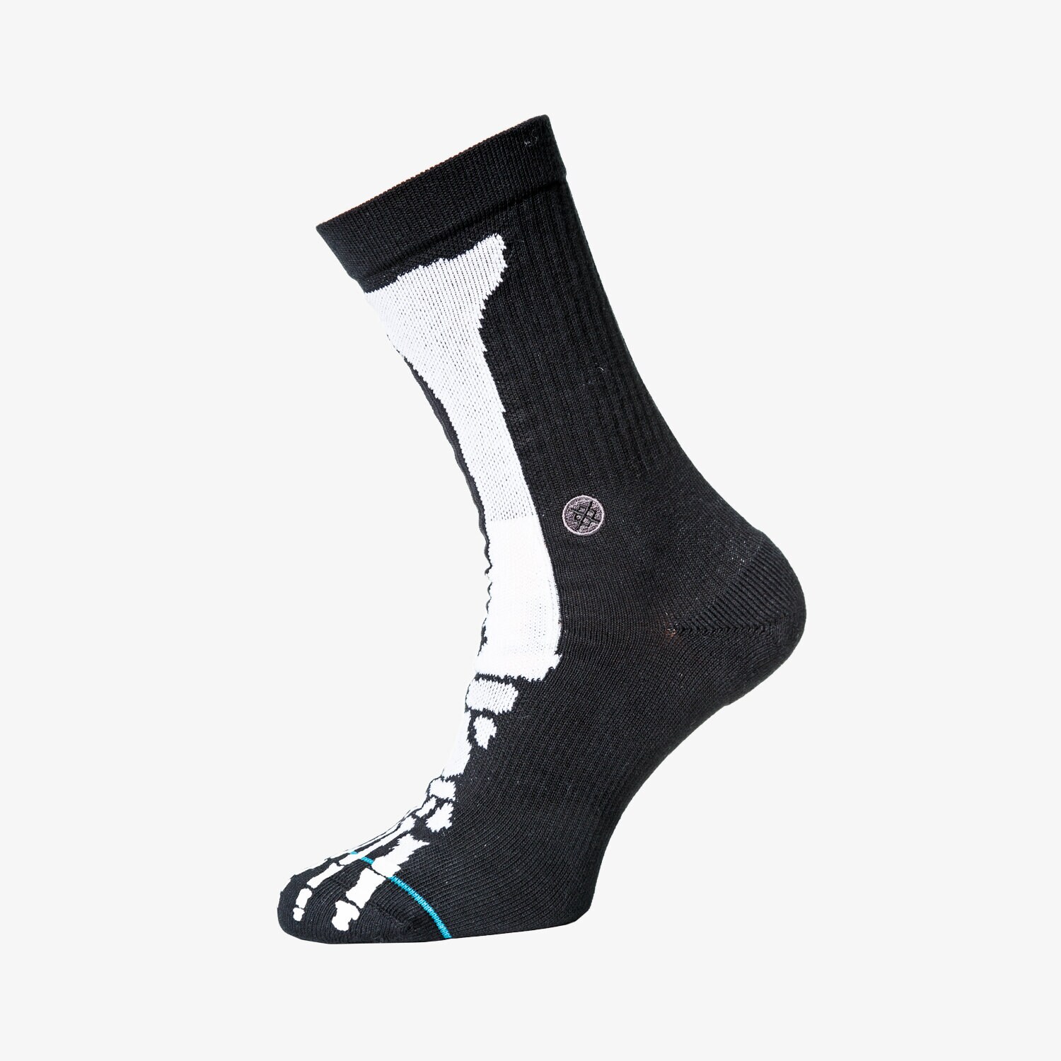 Damen Socken STANCE SOCKEN BONES 2 M556D18BO2 Schwarz