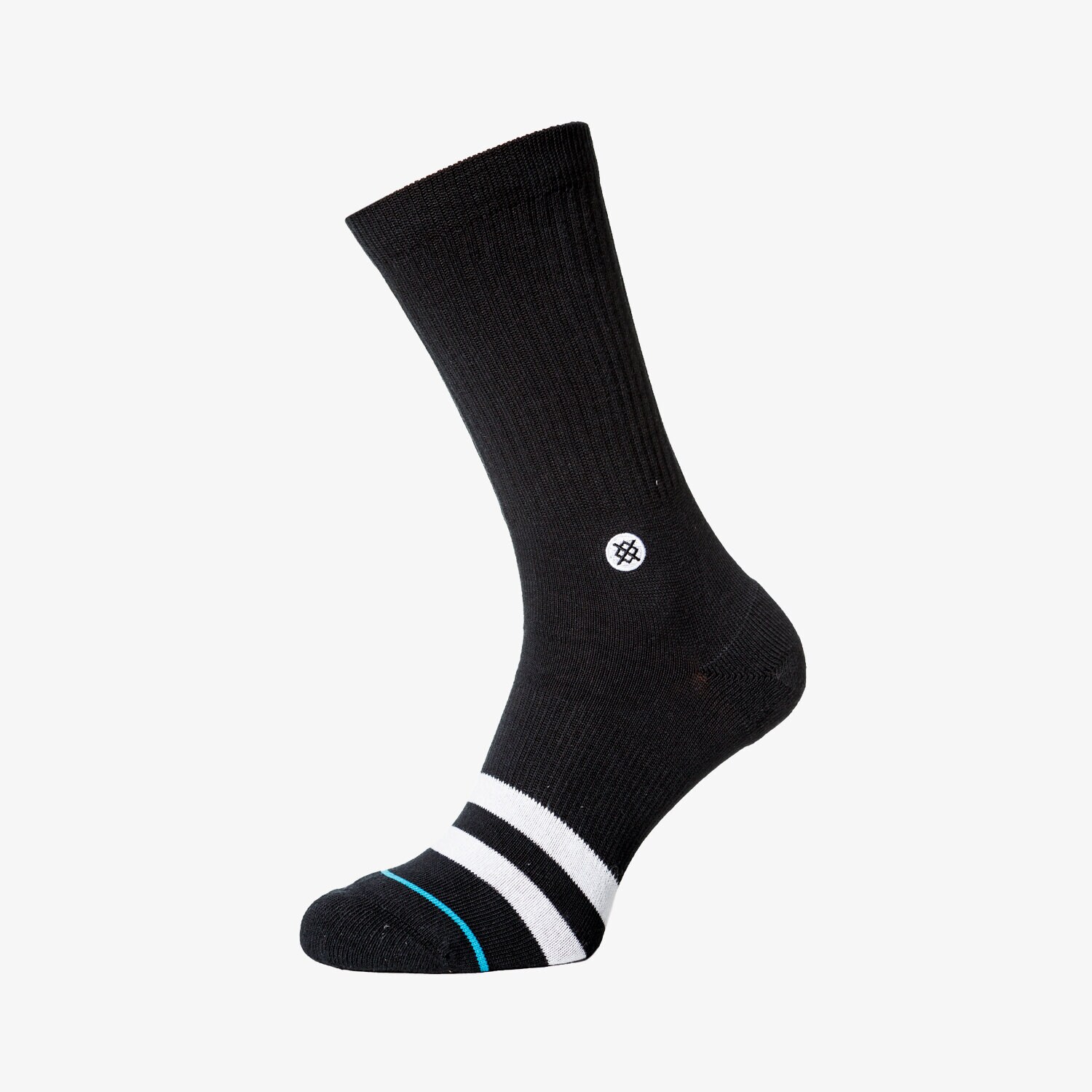 Herren Socken STANCE SOCKEN OG BLKWHT M556D17OGGBLK Schwarz