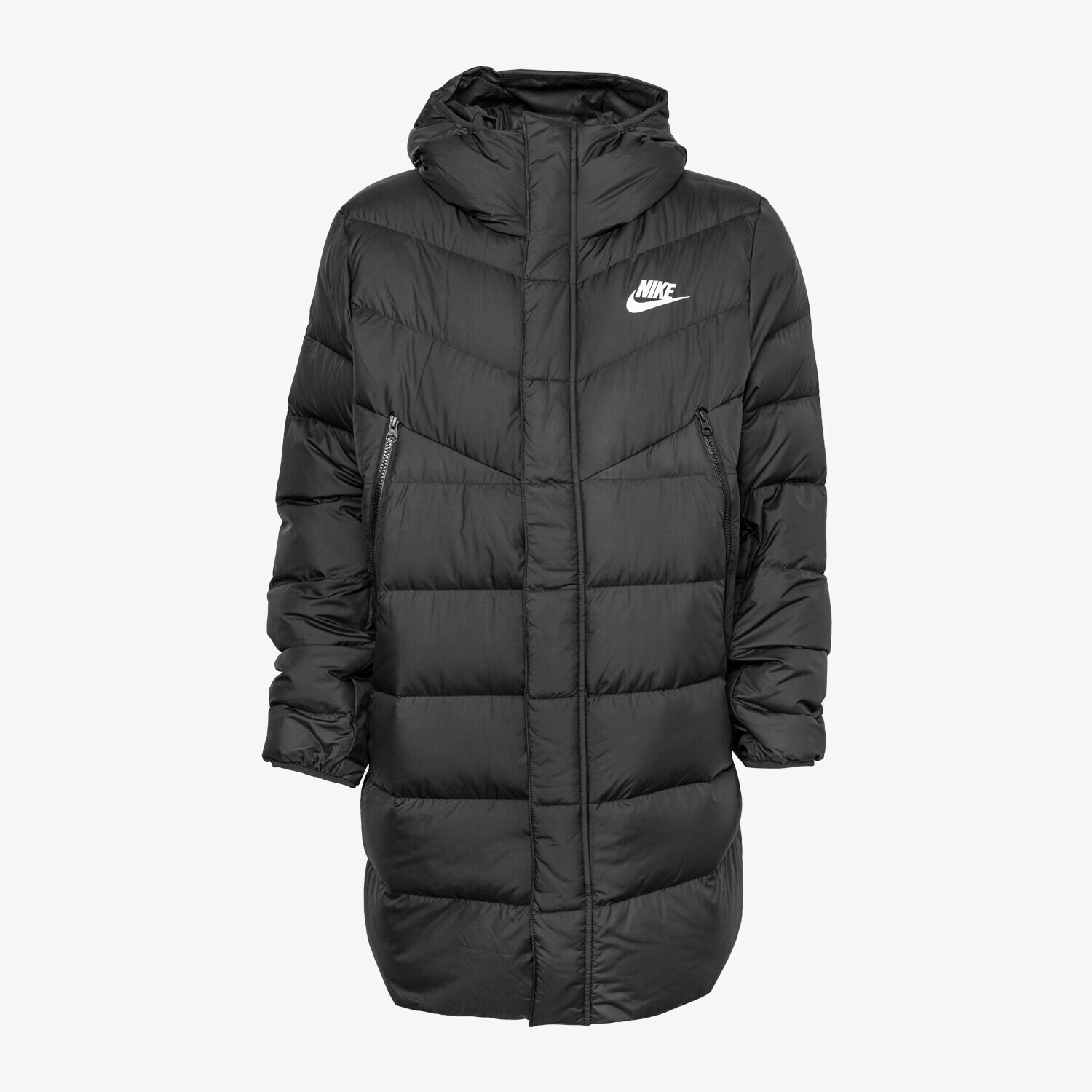 Herren Winterjacke NIKE JACKE M NSW DWN FILL WR PARKA HD RUS AO8915-010 Schwarz