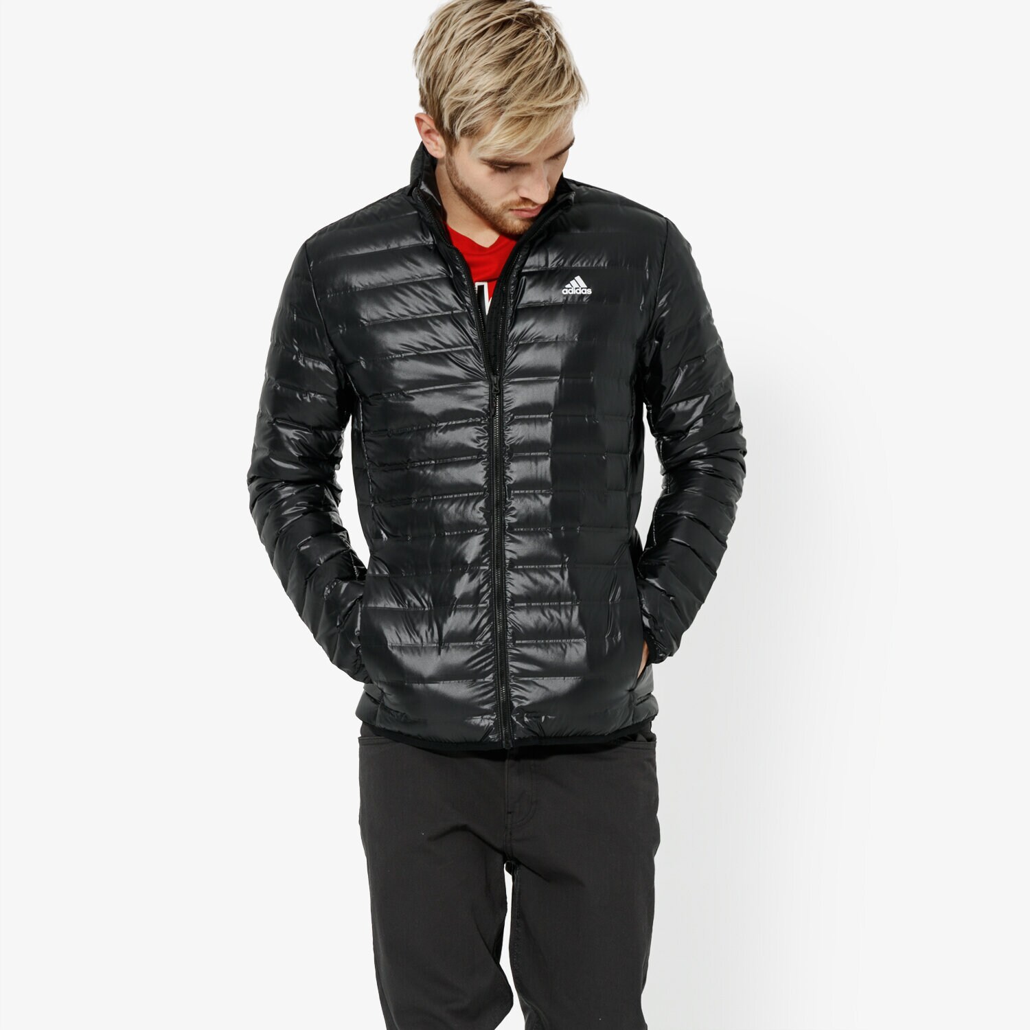 Herren Winterjacke ADIDAS JACKE VARILITE JACKET BS1588 Schwarz