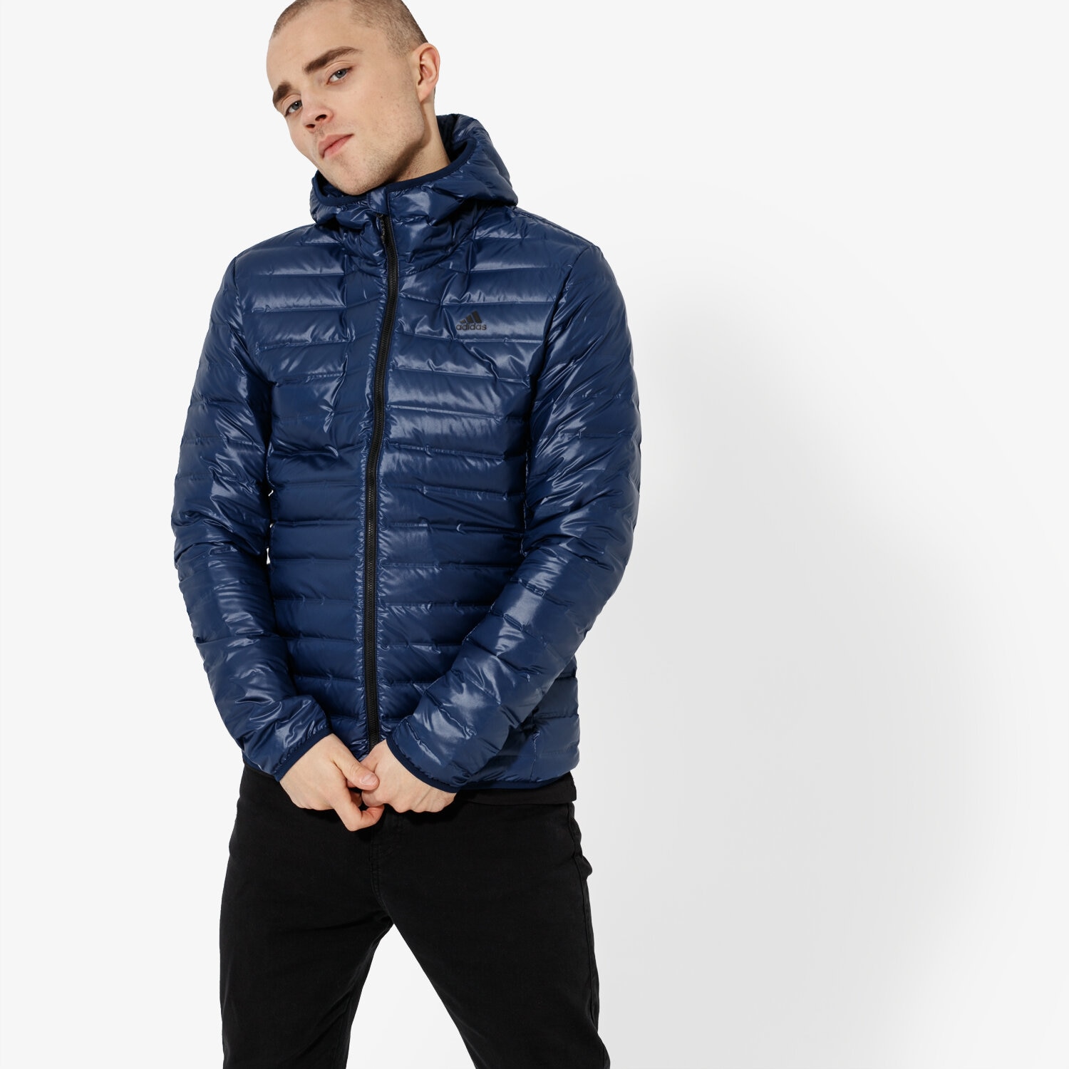 Herren Winterjacke ADIDAS JACKE VARILITE HO JKT BQ7785 Dunkelblau