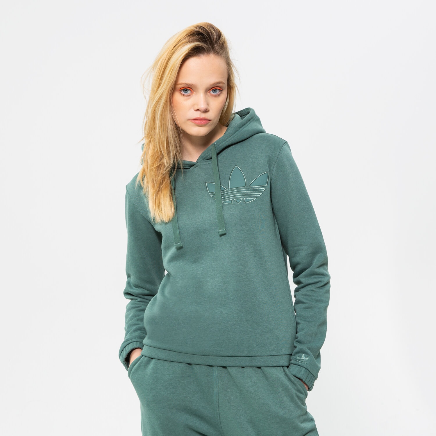 Damen ADIDAS HOODIE HOODIE HE4733 Grün