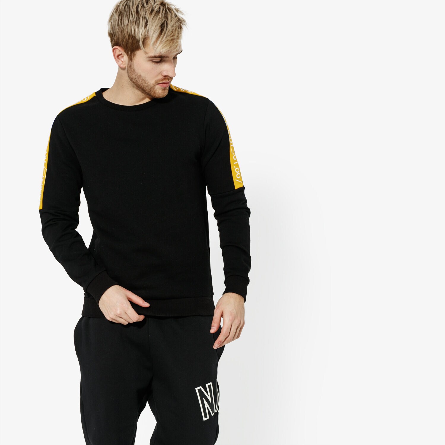 Herren CONFRONT SWEATSHIRT HORNET CF19BLM08001 Schwarz