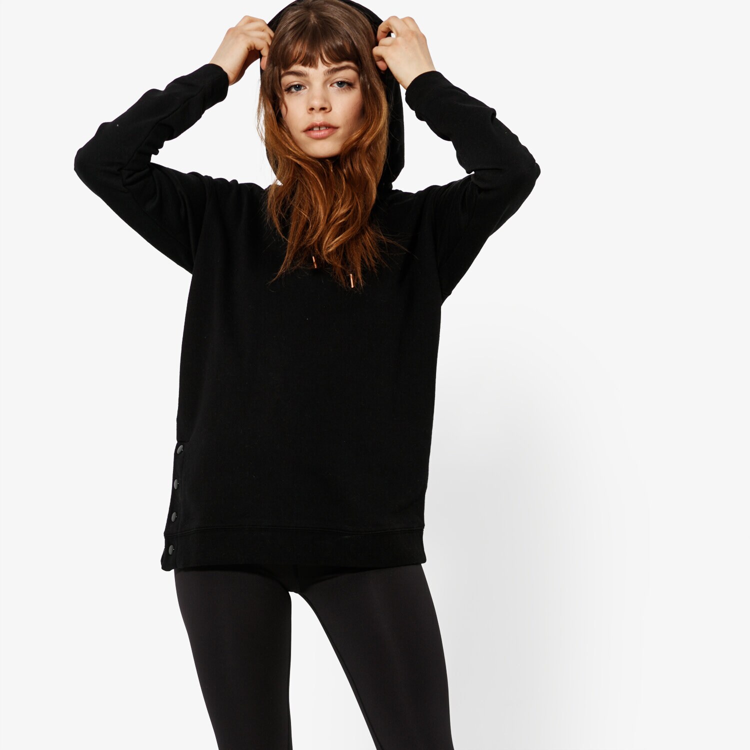 Damen CONFRONT SWEATSHIRT PANSY CF19BLD03001 Schwarz