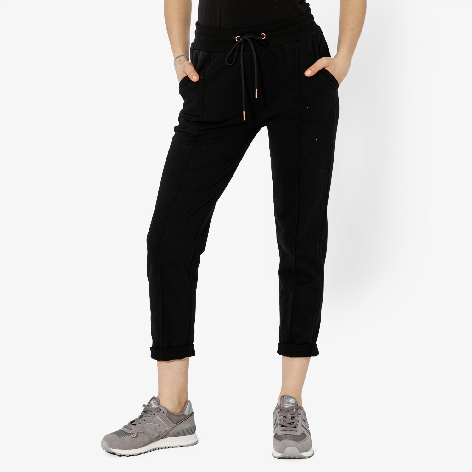 Damen Hosen CONFRONT HOSE IVY CF19SPD01001 Schwarz