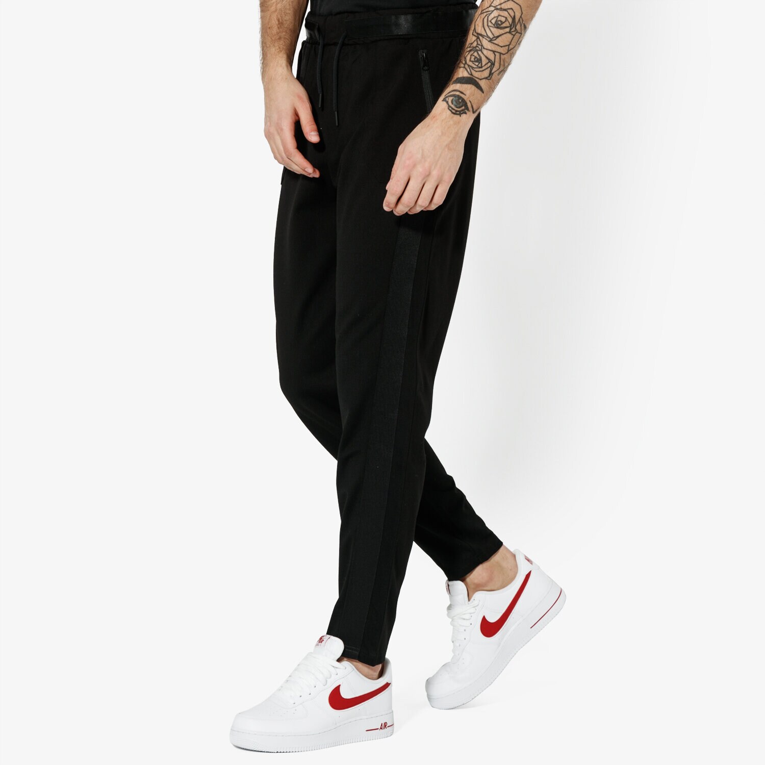 Herren Hosen CONFRONT HOSE BUGLE CF19SPM31001 Schwarz