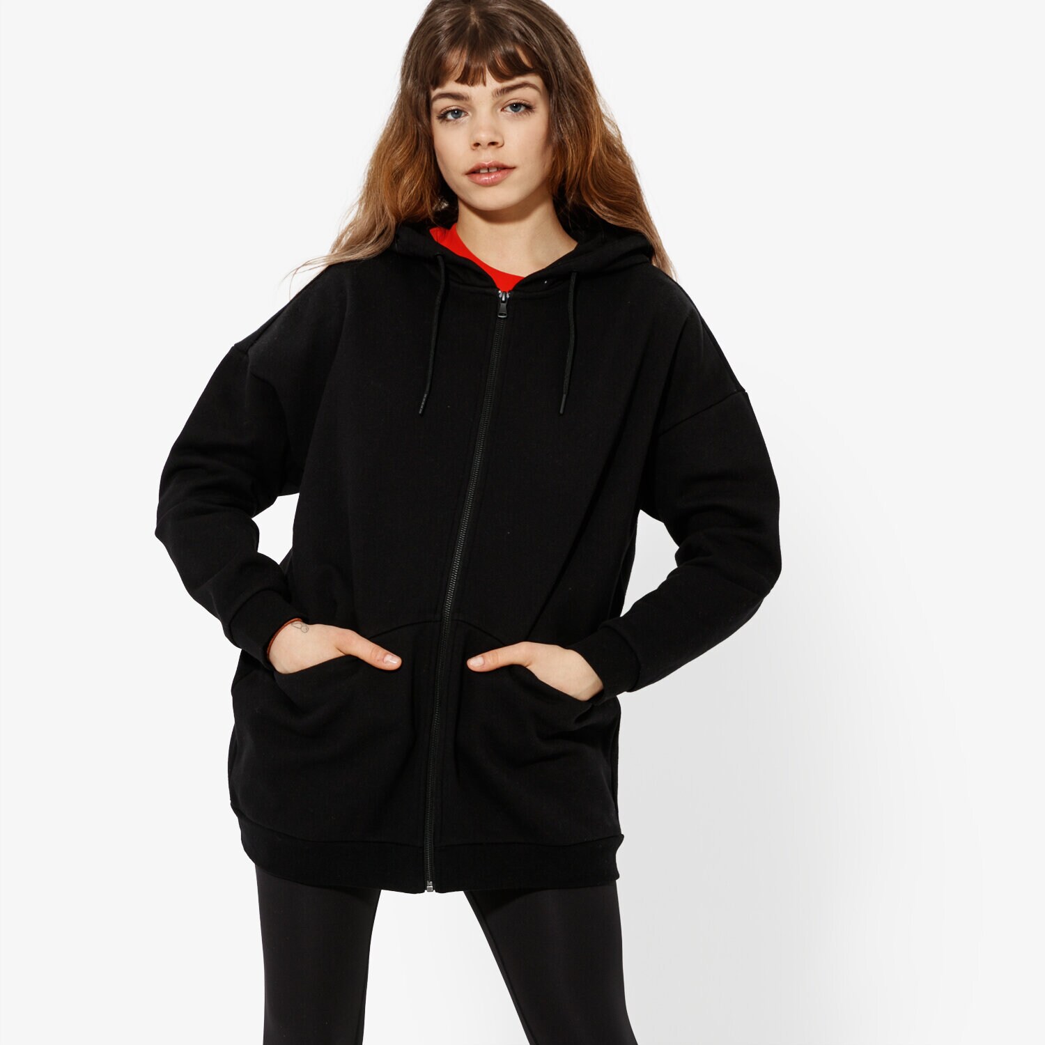 Damen CONFRONT SWEATSHIRT NONSENSE HOODY CF19BLD02002 Schwarz
