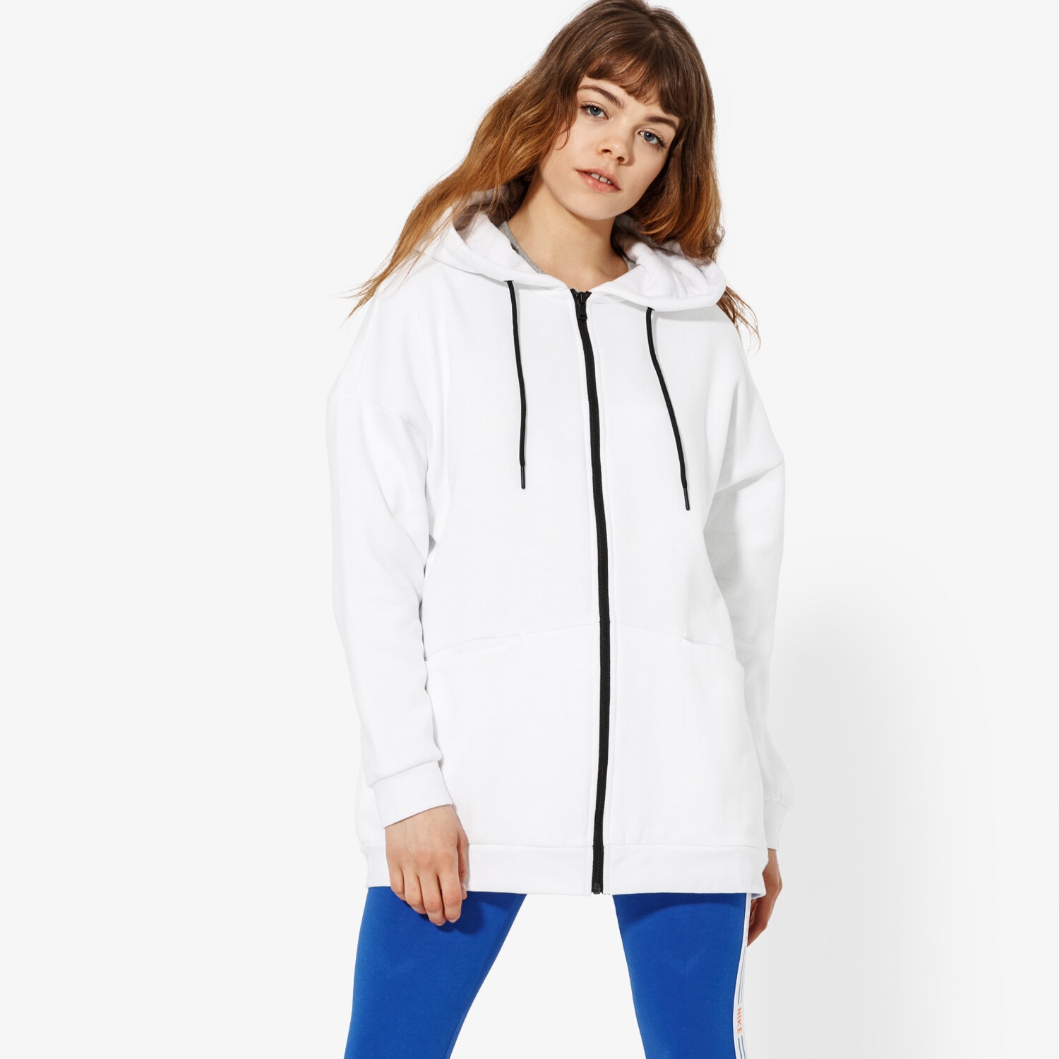 Damen CONFRONT SWEATSHIRT NONSENSE HOODY CF19BLD02001 Weiß