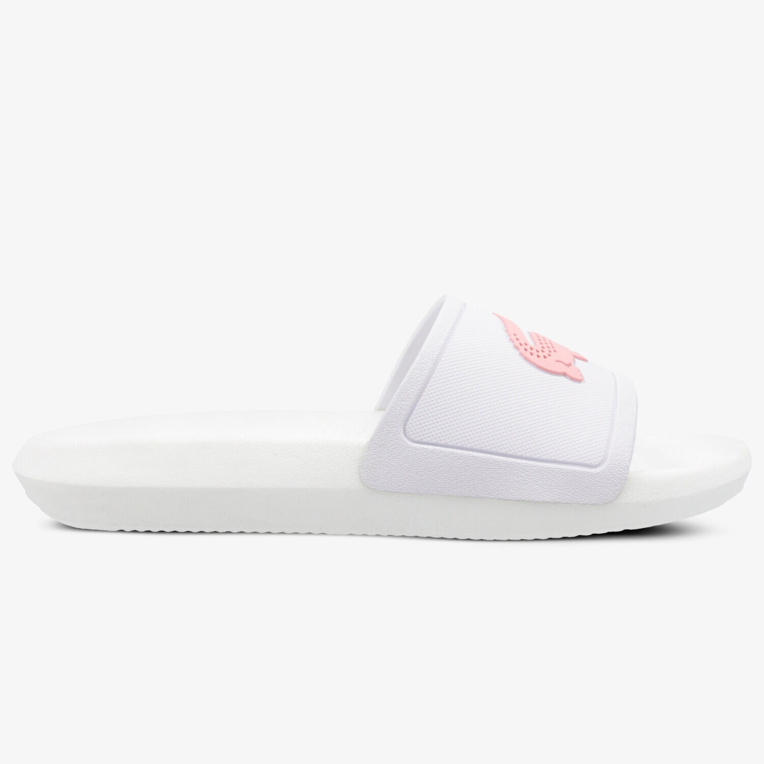Damen LACOSTE CROCO SLIDE 119 3 CFA 737CFA00051Y9 Weiß