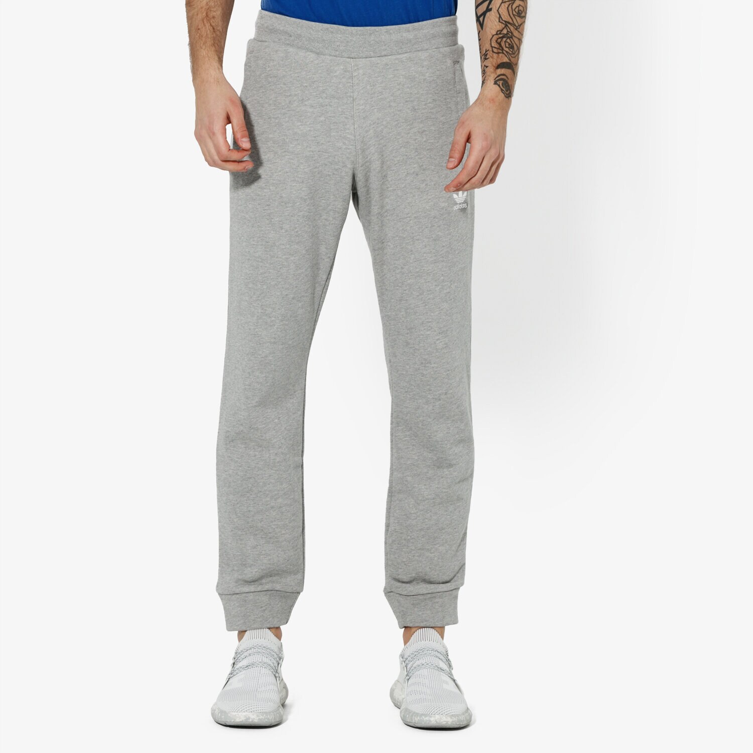 Herren Hosen ADIDAS HOSE TREFOIL PANT ADICOLOR DV1540 Grau