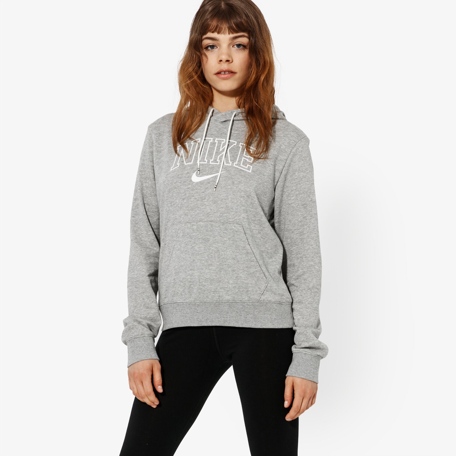 Damen NIKE SWEATSHIRT W NSW VRSTY AR3722063 Grau
