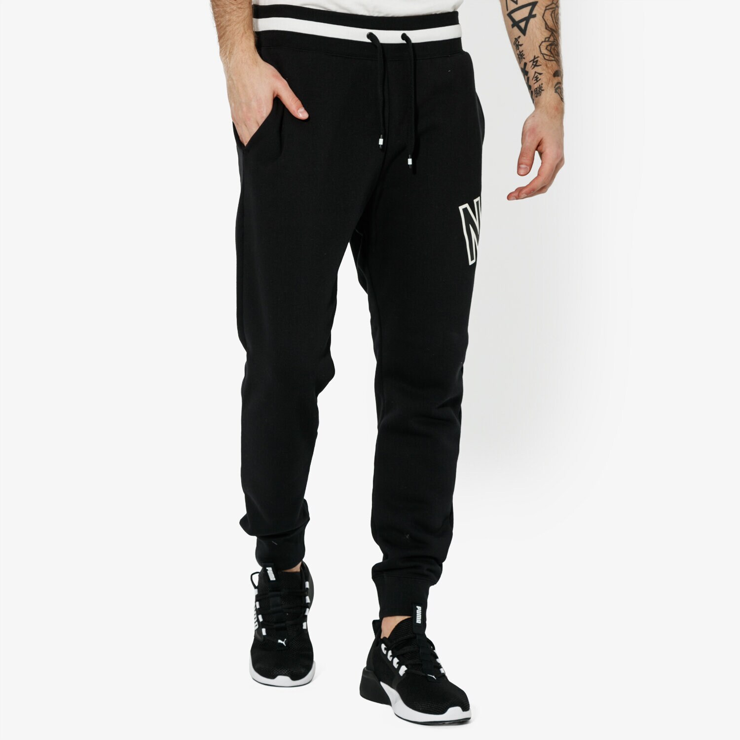 Herren Hosen NIKE HOSE M NSW NIKE AIR PANT FLC SPORTSWEAR AR1824-010 Schwarz