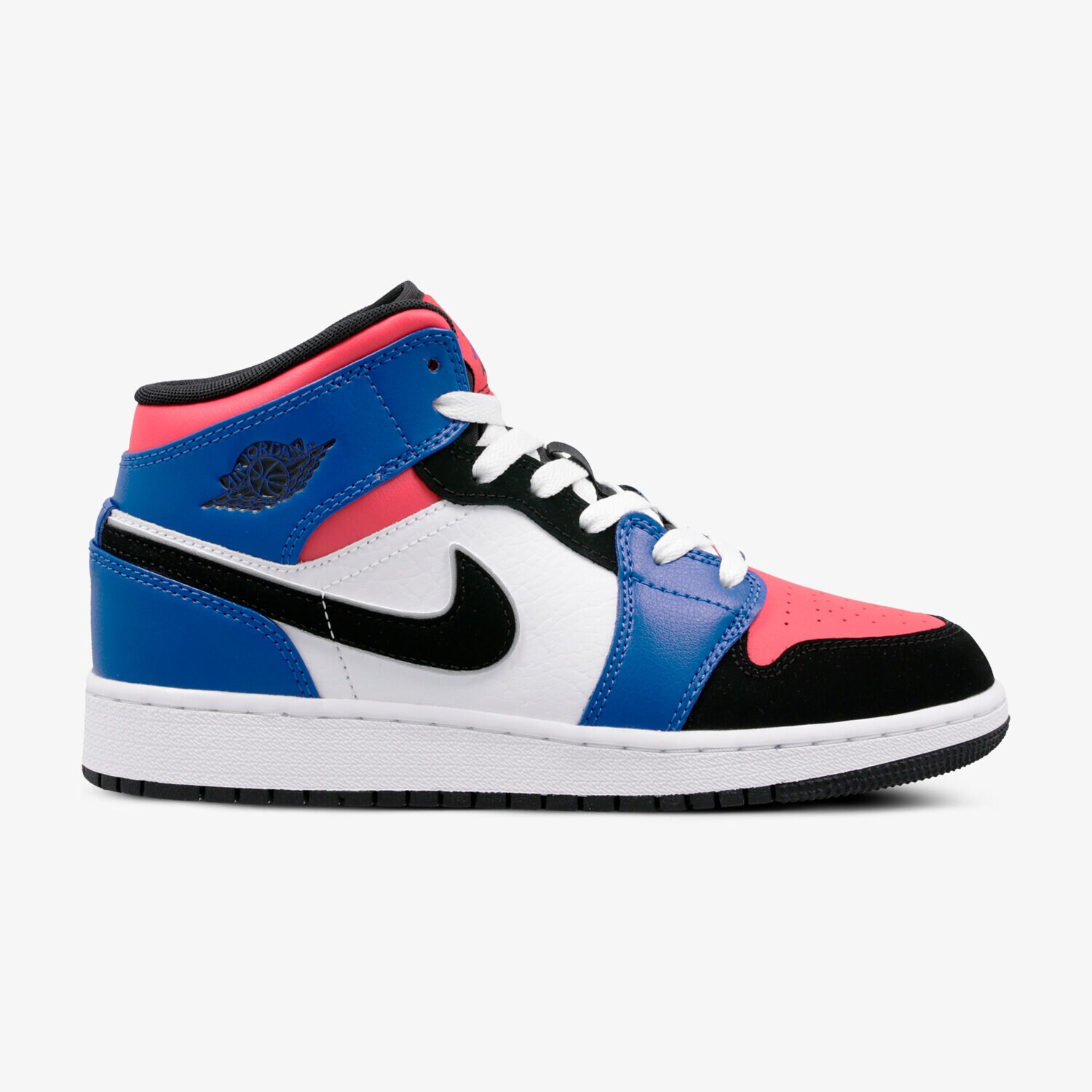 Kinder Sneaker AIR JORDAN 1 MID BG 554725-124 Blau