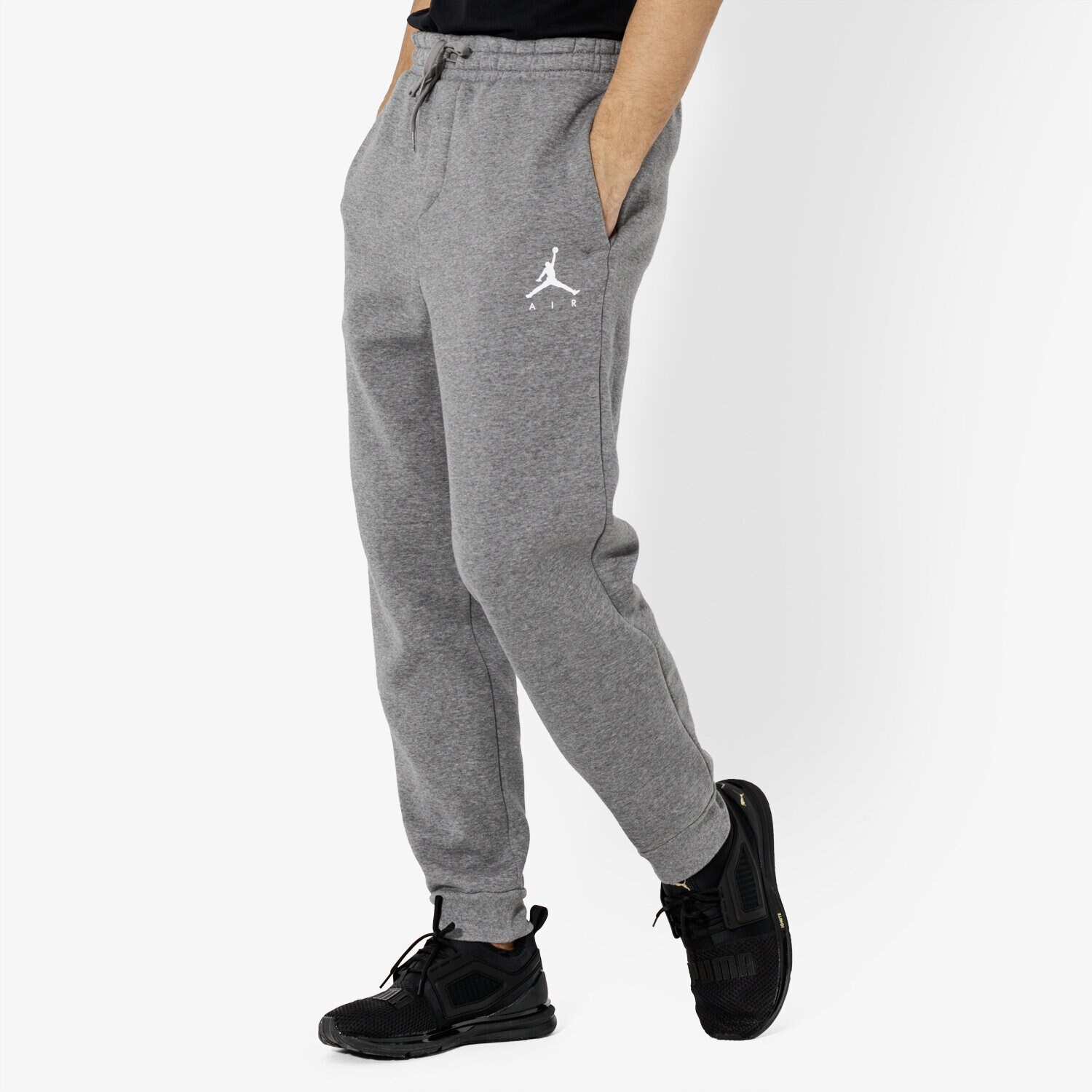 Herren Hosen JORDAN HOSE M J JUMPMAN FLEECE PANT JORDAN OFF CRT BBALL 940172-091 Grau