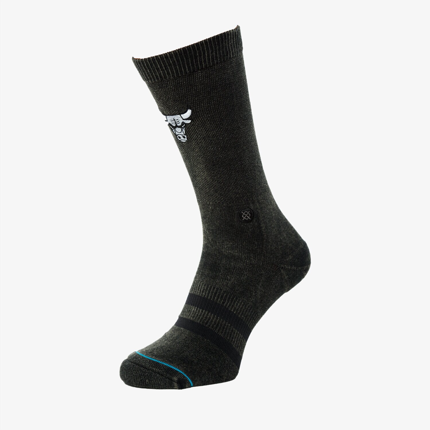 Herren Socken STANCE SOCKEN BULLS BLACKTOP M556A19BUL Grau