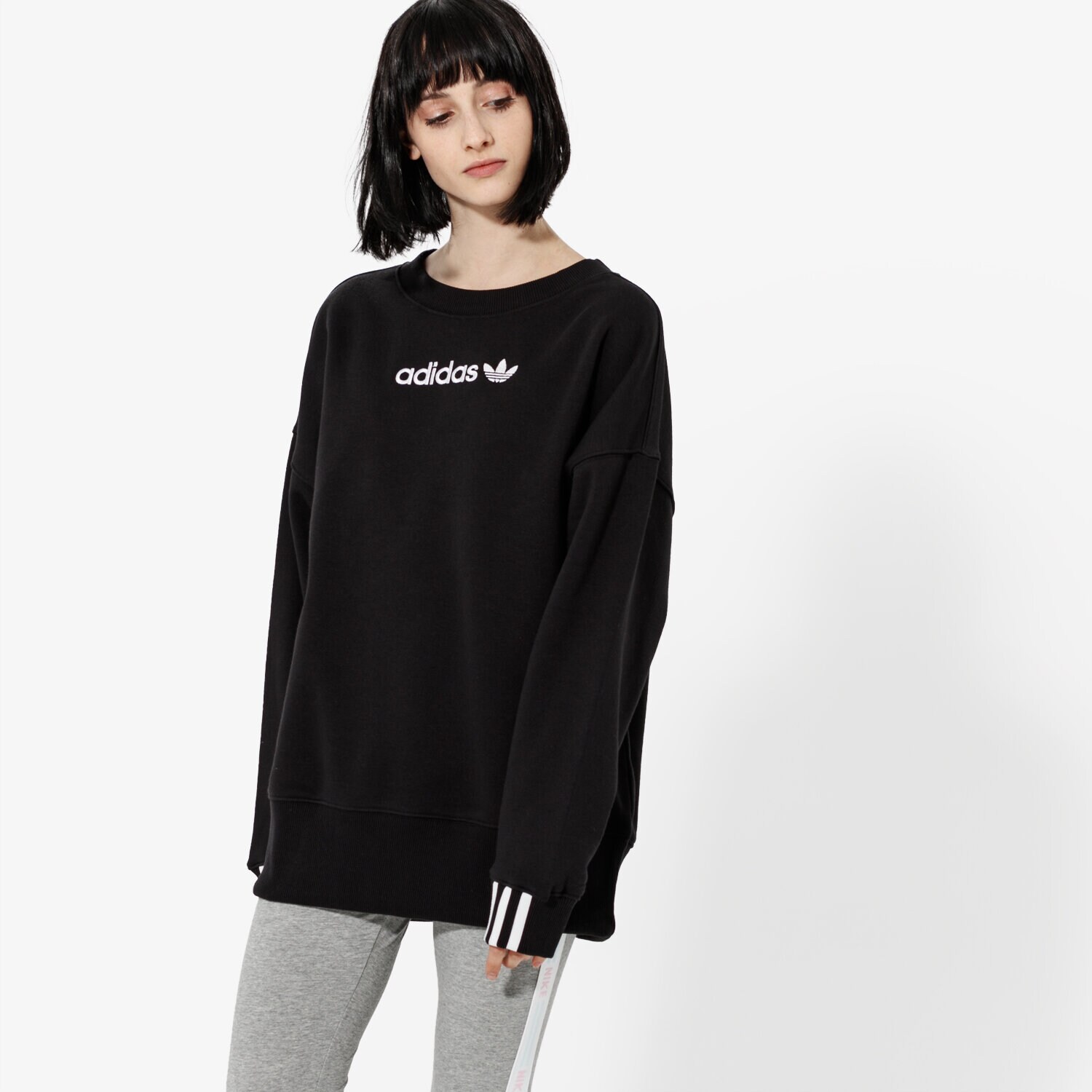 Damen ADIDAS SWEATSHIRT COEEZE SWEAT COEEZE DU7193 Schwarz