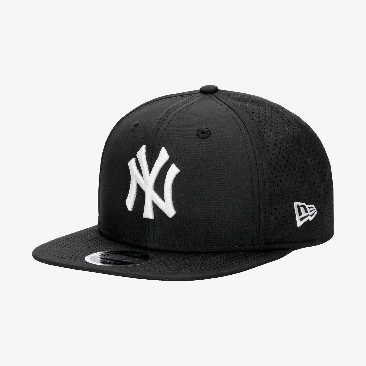 Herren Cap NEW ERA MÜTZE FEATHER PERF 9FIFTY NEYYAN BLKWHI 11927239 Schwarz