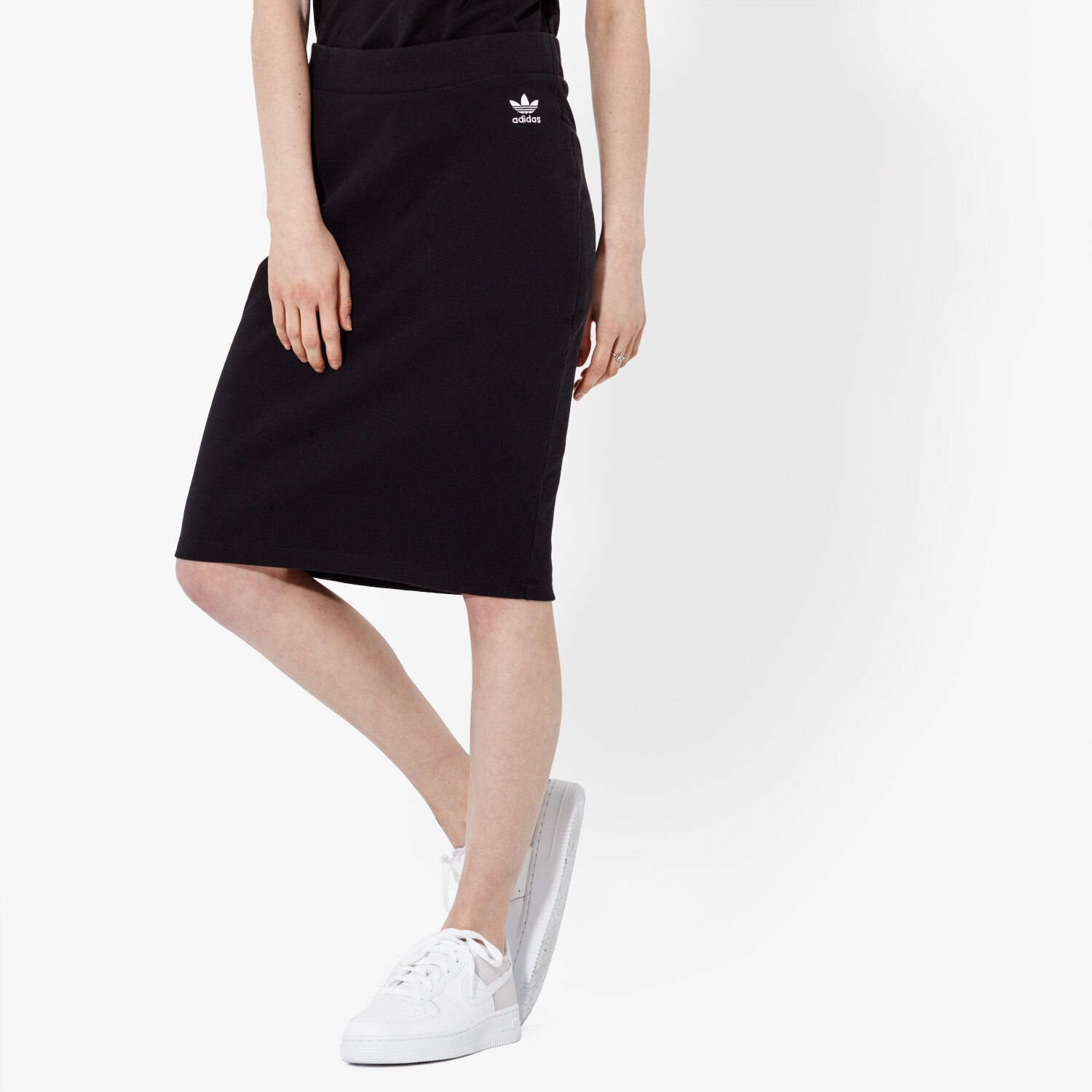 Damen Rock ADIDAS ROCK SC MIDI SKIRT ADICOLOR DW3903 Schwarz
